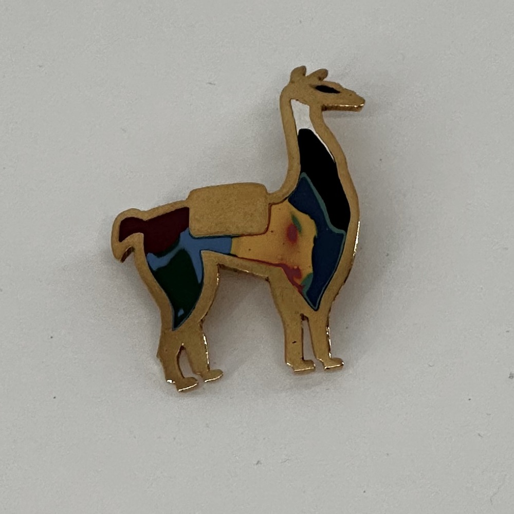 Alpaca Brooch